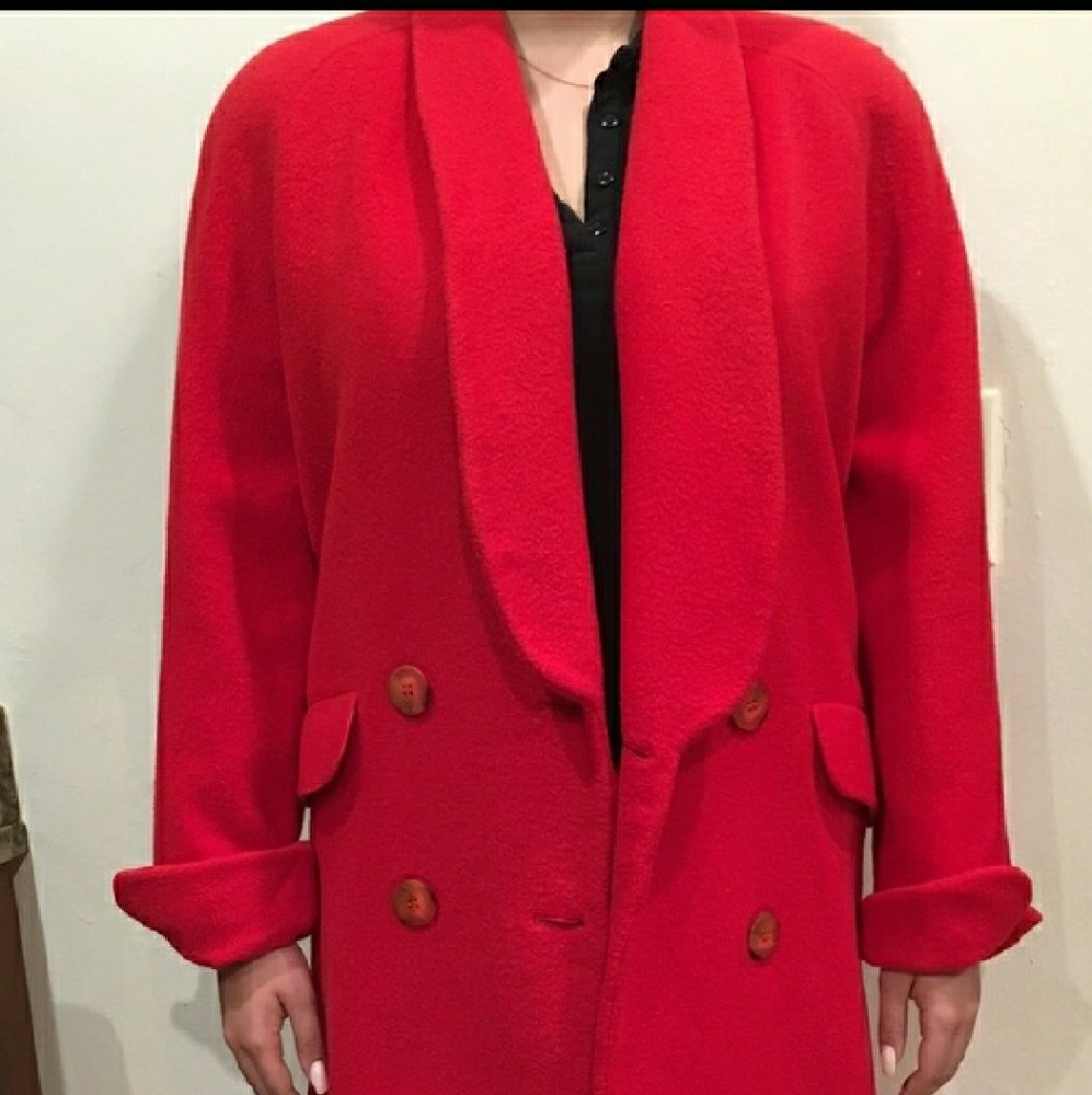 Christian Dior Red Coat